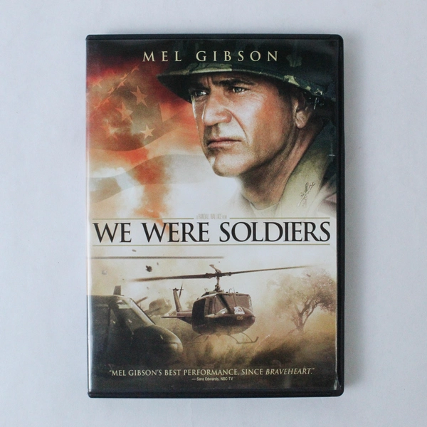 We Were Soldiers DVD 2002 Mel Gibson Vietnam War Rated R Good Condition