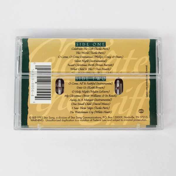Celebrate The Gift Twila Paris Cassette 1993 Holiday Music My Christmas