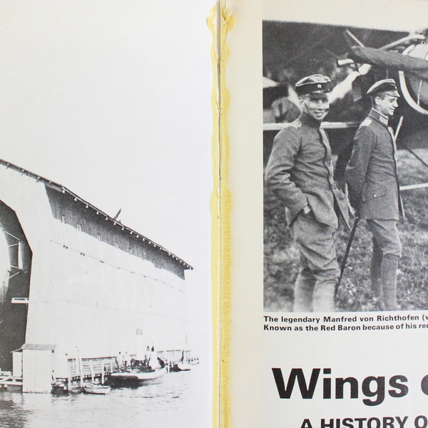 Wings of the Eagle History of German Aviation John Tanner RAF Exhibition PB Book