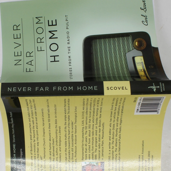 Never Far from Home Stories from the Radio Pulpit Carl Scovel 2004 Paperback