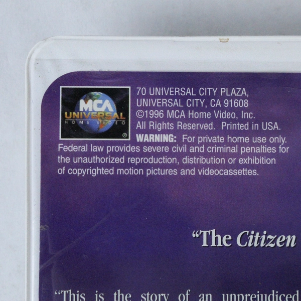 Babe VHS 1995 Universal Pictures James Cromwell Children's Fantasy - As Is