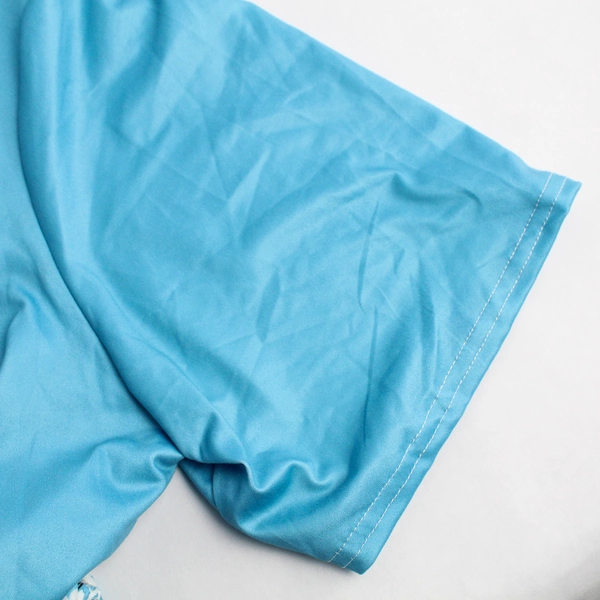 Unbranded Blue Floral Pattern T-Shirt Dress Women's Size 3XL Plus