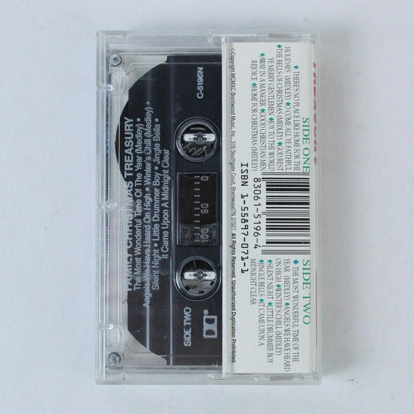 Family Christmas Treasury Various Artists Cassette 1990 Pre-owned