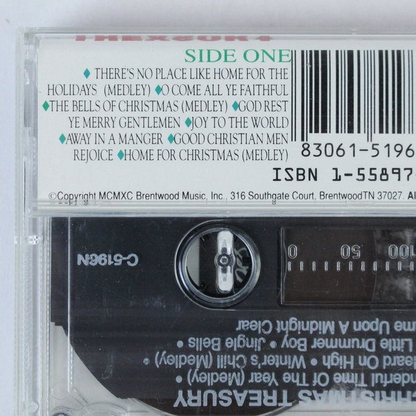 Family Christmas Treasury Various Artists Cassette 1990 Pre-owned