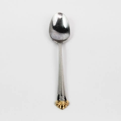 Vintage Silver Golden Constantine 6" Teaspoon - Rare Flatware Collectible