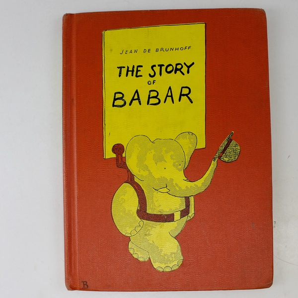 The Story of Babar Jean. De Brunhoff 1933 HC Random House Children's Books