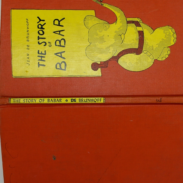 The Story of Babar Jean. De Brunhoff 1933 HC Random House Children's Books