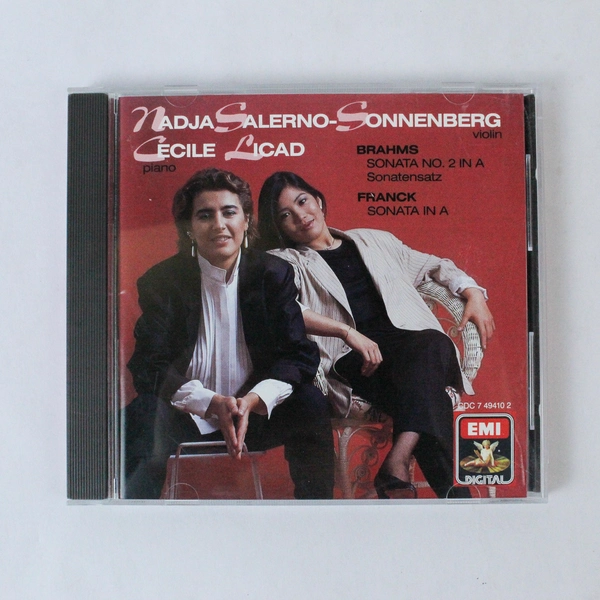 Franck CD by Nadja Salerno-Sonnenberg & Cecile Licad Good Condition