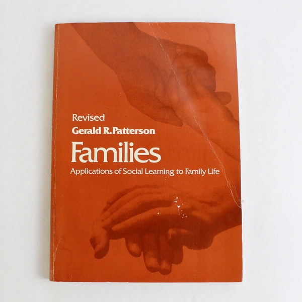 Families Applications of Social Learning by Gerald R Patterson 1977 PB Revised