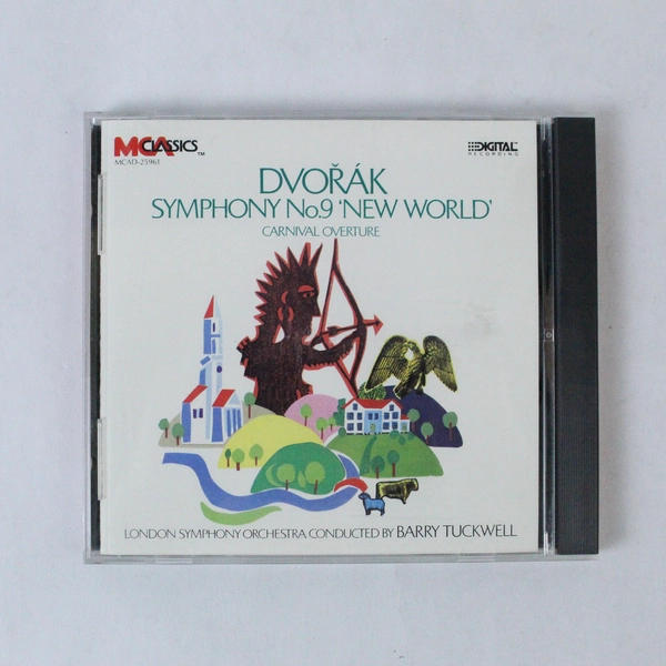 Dvorak Symphony No. 9 'New World' & Carnival Overture CD Barry Tuckwell 1987