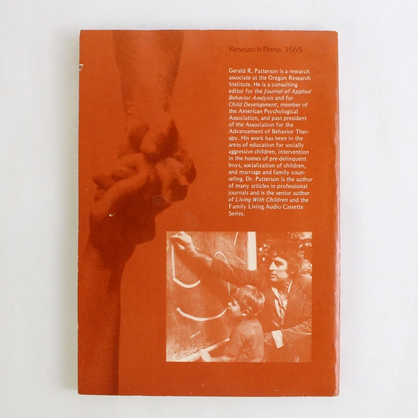 Families Applications of Social Learning by Gerald R Patterson 1977 PB Revised