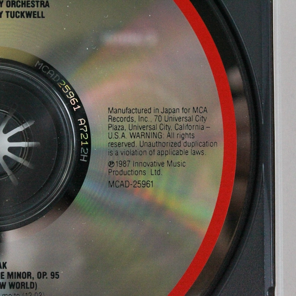 Dvorak Symphony No. 9 'New World' & Carnival Overture CD Barry Tuckwell 1987