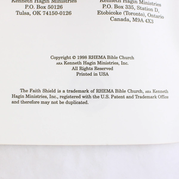 God's Word on Divine Healing by Kenneth E Hagin 1998 Paperback