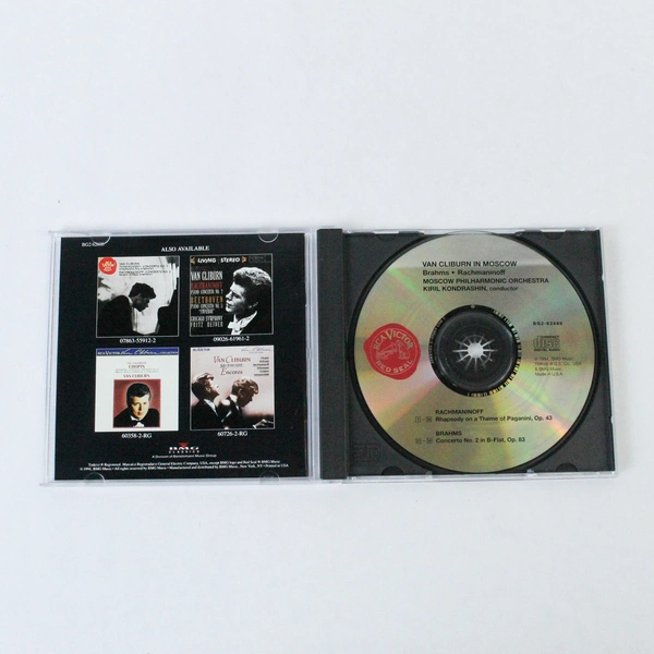 Van Cliburn In Moscow Rachmaninoff Beethoven CD 1994 BMG Good Condition