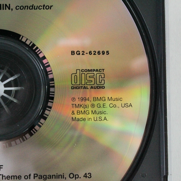 Van Cliburn In Moscow Rachmaninoff Beethoven CD 1994 BMG Good Condition