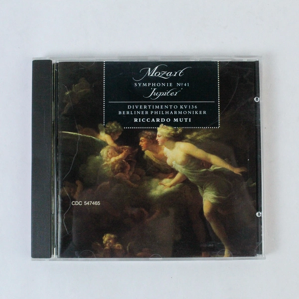 Mozart Symphony No. 41 "Jupiter" CD Berlin Philharmonic Riccardo Muti - Good