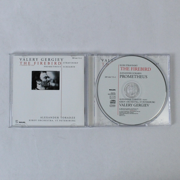 Stravinsky Scriabin CD - Valery Gergiev, Kirov Orchestra, 1998 - Good
