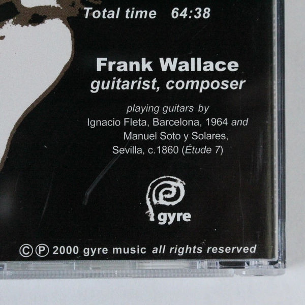 Frank Wallace: His Own New Works Vol I CD 2000 Gyre Music - Pre-owned
