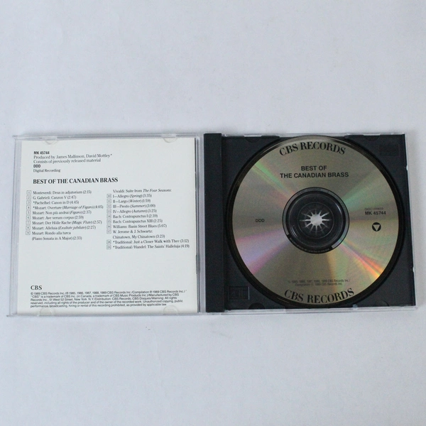 Best of the Canadian Brass CD 1989 CBS Masterworks Pre-Owned As-Is