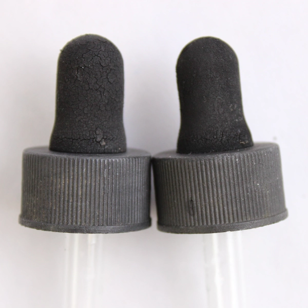 Lot of 6 Cobalt Blue 1 Oz Bottles with 2 Droppers Bottles