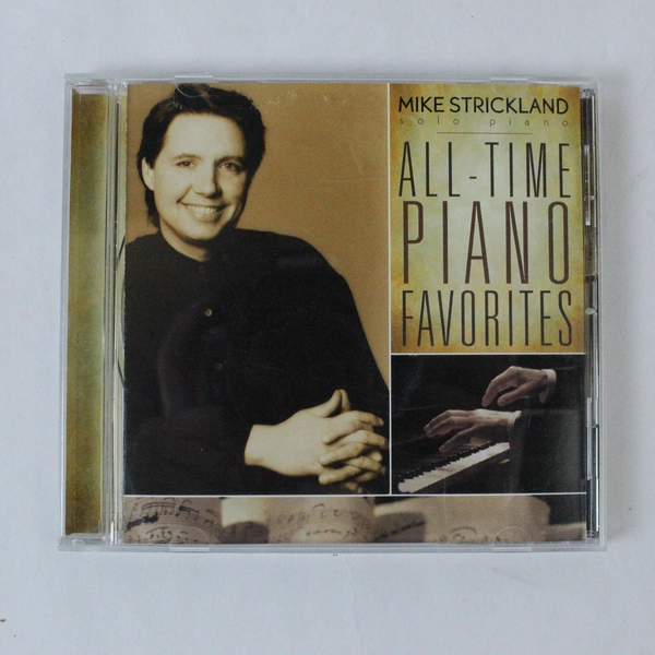 Mike Strickland All-Time Piano Favorites CD 2003 MSP Records Good Condition
