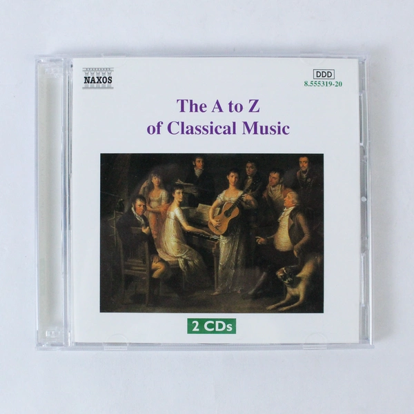 The A to Z of Classical Music 2 CDs Various Artists Naxos 2000 Good Condition