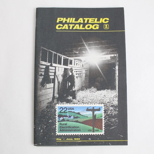 Vintage Lot of 3 USPS Philatelic Catalogs March - August 1985 Paperbound