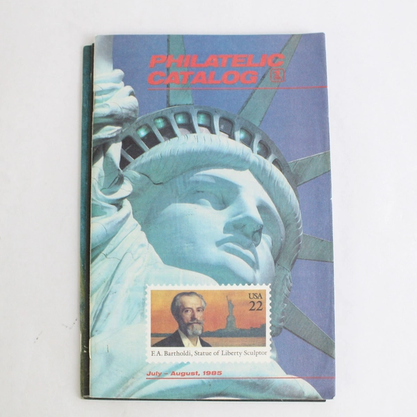 Vintage Lot of 3 USPS Philatelic Catalogs March - August 1985 Paperbound