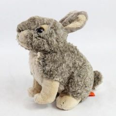 Wild Republic Gray Bunny Rabbit Plush Stuffed Animal 7"