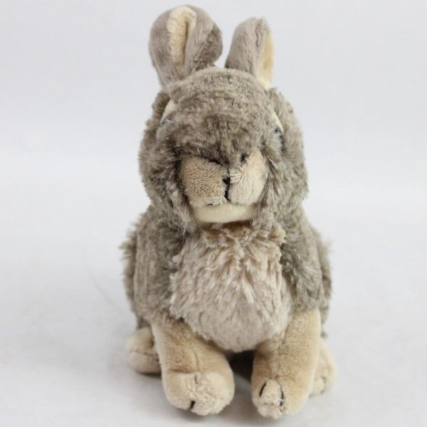 Wild Republic Gray Bunny Rabbit Plush Stuffed Animal 7"
