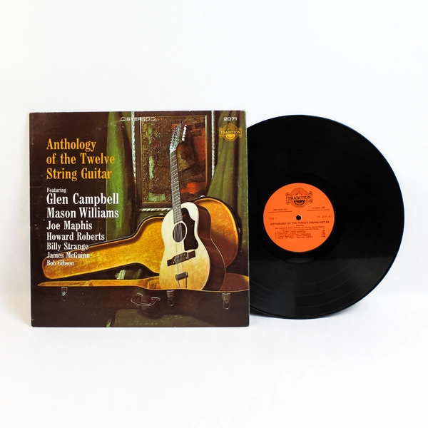 Anthology Of The Twelve String Guitar LP 1970 Tradition Everest TR 2071 Acoustic