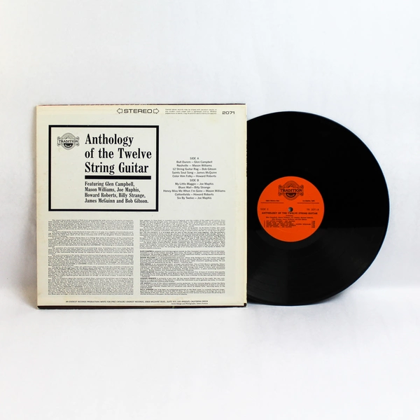 Anthology Of The Twelve String Guitar LP 1970 Tradition Everest TR 2071 Acoustic