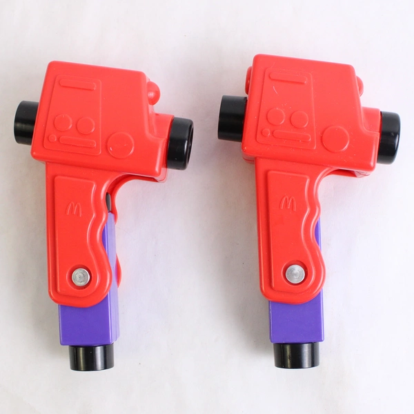 Lot of 2 M Squad Vintage Monocular Binoculars Secret Agent Toy McDonald's 1992