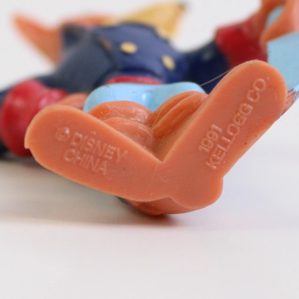 1991 Disney Tailspin Don Karnage 1991 Kellogg's Cereal Toy PVC 2" Action Figure