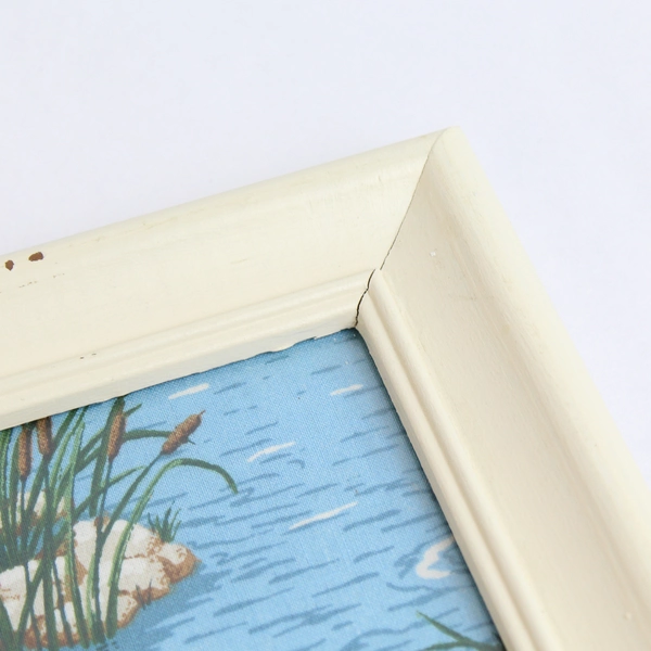 Framed Outdoor Nature Scene Fabric Panel Wall Art 12" x 15"