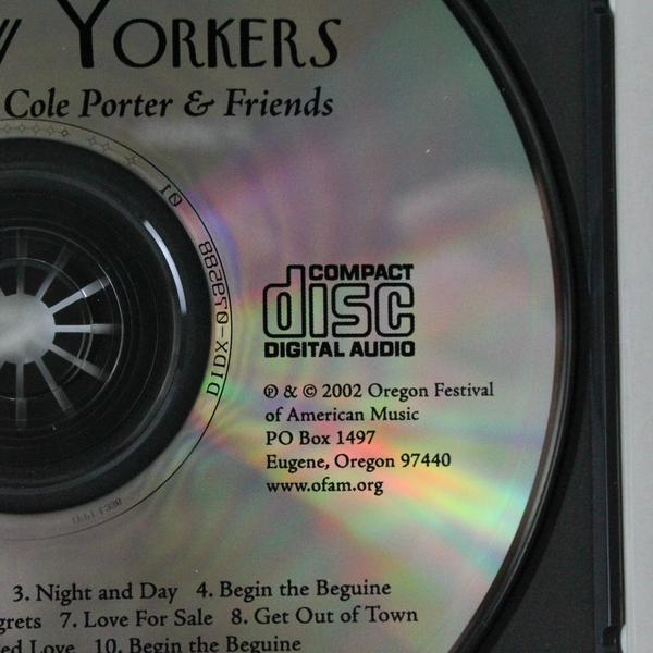 The New Yorkers Cole Porter Emerald City Jazz Kings CD - Pre-Owned