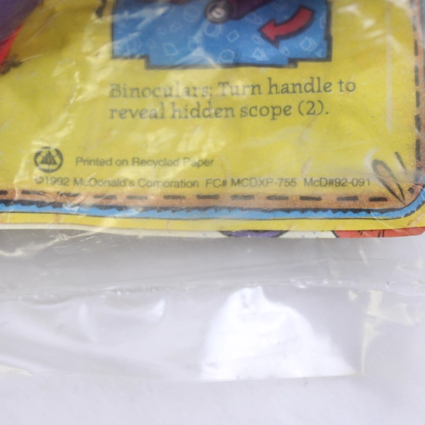 1992 McDonald's Happy Meal Spy-Noculars Toy Sealed Vintage Fast Food Premium