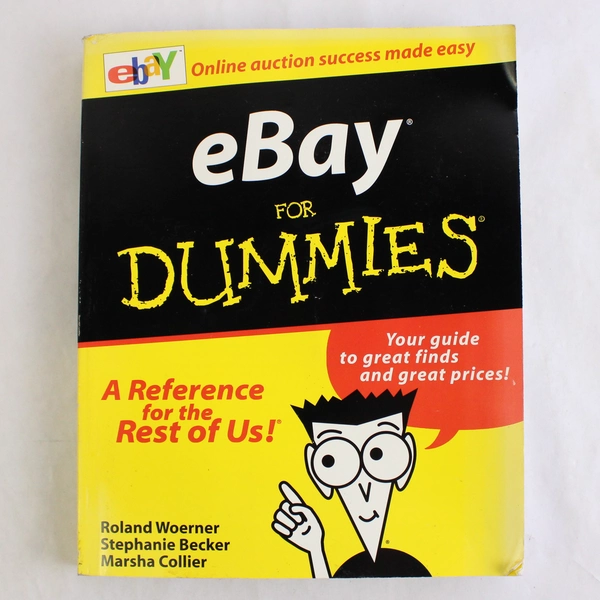 eBay for Dummies 1999 Trade Paperback Textbook by Marsha Collier & Co.