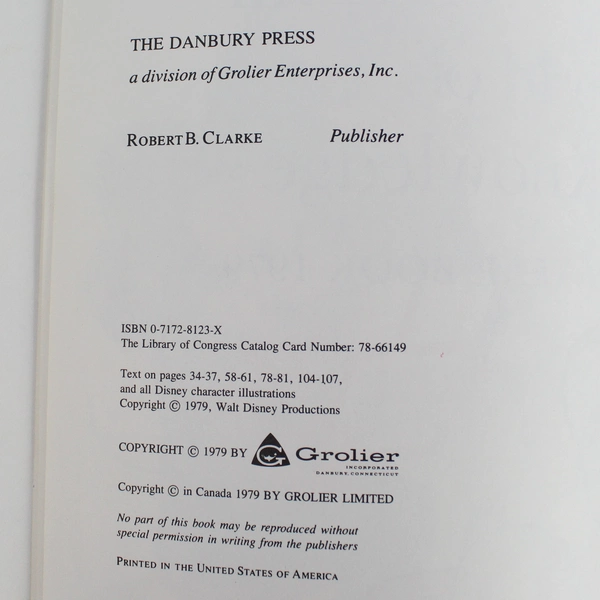 Disney's Wonderful World of Knowledge Year Book (1979, Danbury Press Hardcover)