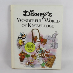 Vintage Disney's Wonderful World of Knowledge Year Book 1981 Hardcover