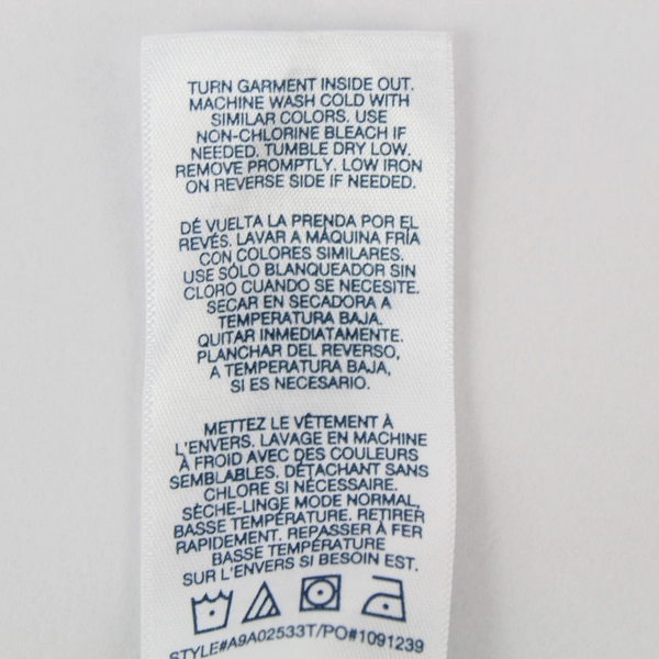 Angels XL Sleeveless Activewear Top Gray Leaf Pattern Cotton Blend