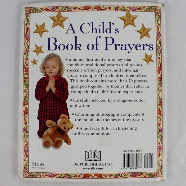 Child's Book of Prayers by Glenda Trist 1999 Hardcover Illustrated