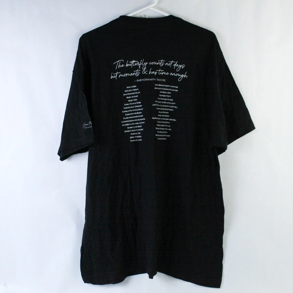 Remembrance Walk 2023 T-Shirt Black XXL Tultex 202 Pre-Owned with Wear