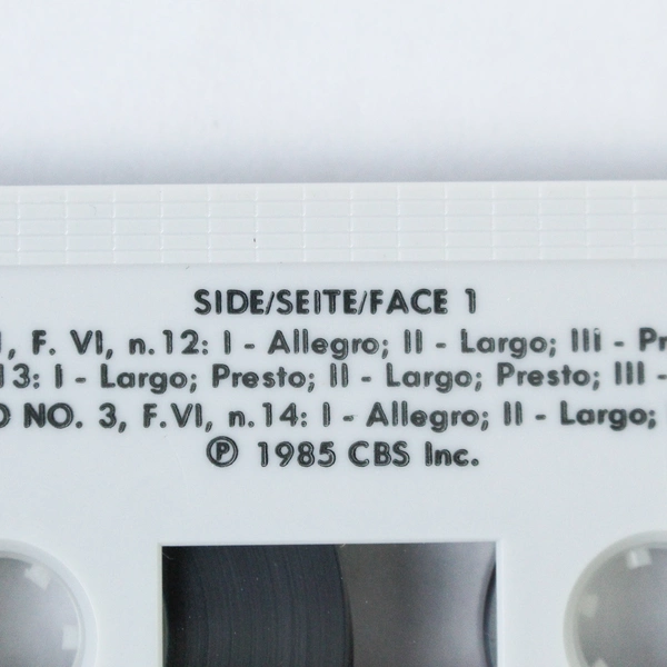 Rampal Vivaldi 6 Flute Concerti Op 10 Cassette 1985 | Pre-Owned