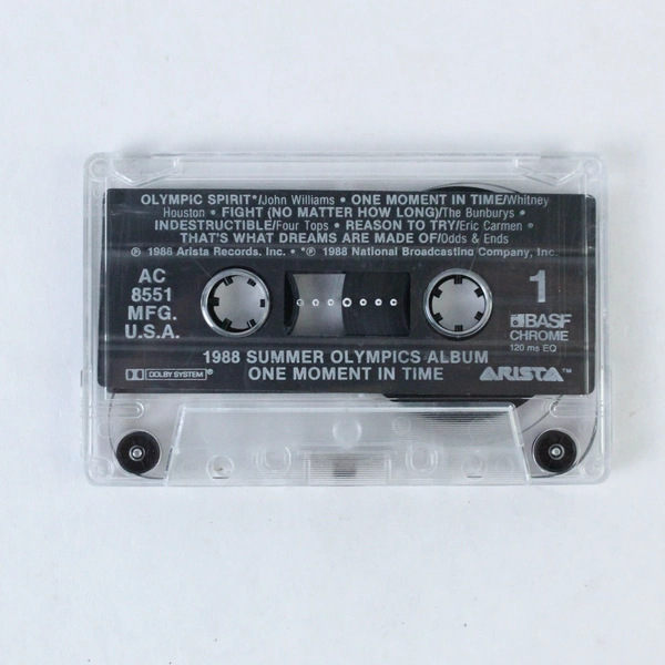1988 Summer Olympics Cassette Tape Various Artists Arista Records