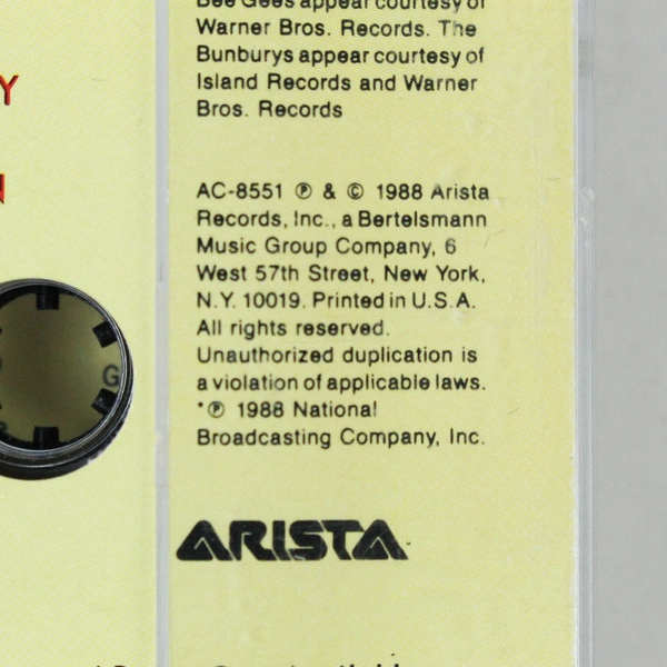 1988 Summer Olympics Cassette Tape Various Artists Arista Records