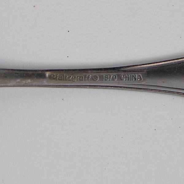 Lot of 10 Pcs Pfaltzgraff Everyday Beaded 18/0 Stainless Steel Flatware Set