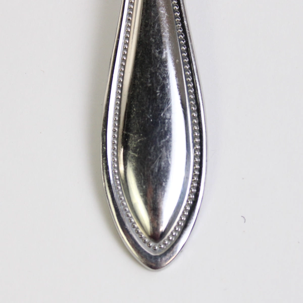 Lot of 6 Pcs Pfaltzgraff Everyday Beaded 18/0 Stainless Steel Flatware Set