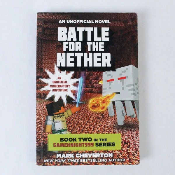 Battle for the Nether by Mark Cheverton, Gameknight999, Pre-owned Paperback