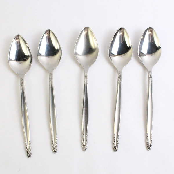 Lot of 10 International Stainless Deluxe Inspiration Teaspoons Flatware